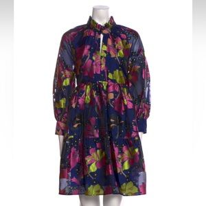 Floral Print Mini Dress